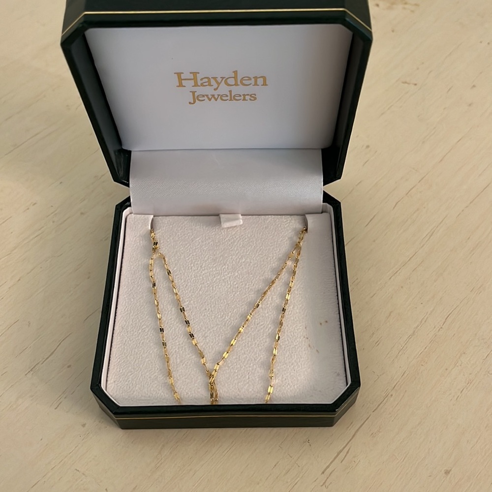 14K Gold Chain Necklace